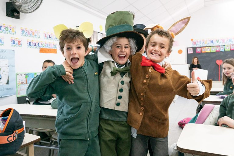 Alumnos en acción