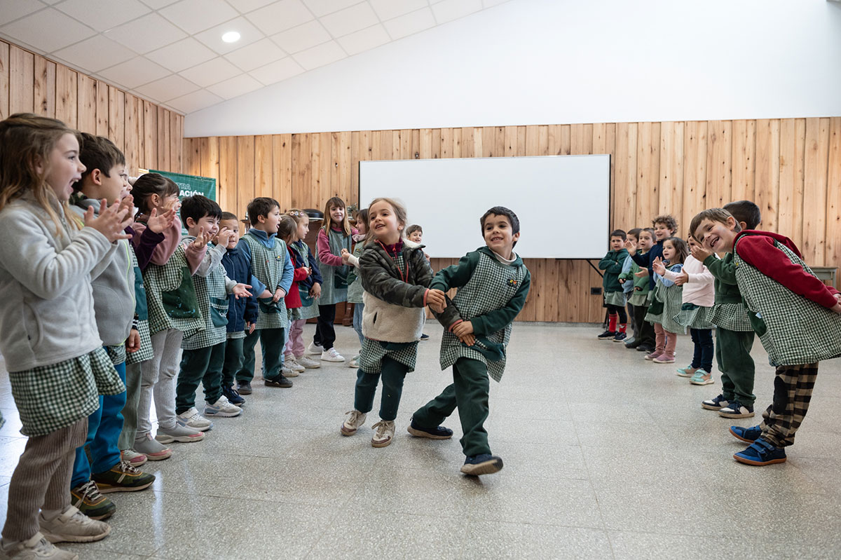 Alumnos en acción